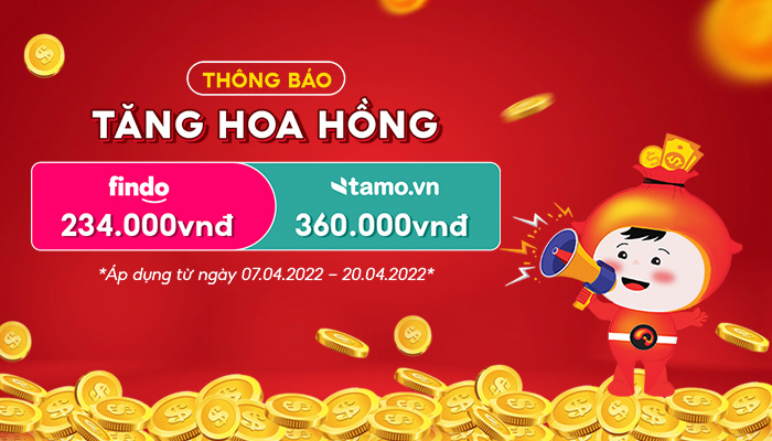 Chiến dịch Tamo và Findo thay đổi hoa hồng