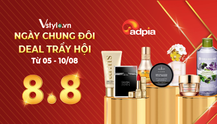 [VSTYLE] SIÊU SALE 8.8 - NGÀY CHUNG ĐÔI, DEAL TRẨY HỘI