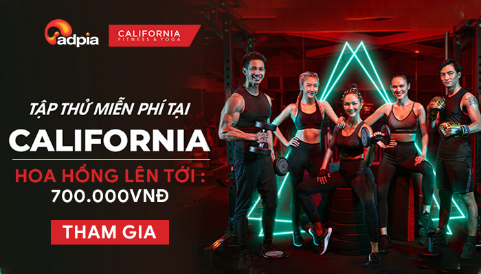 KHỞI SÓNG CHIẾN DỊCH TIẾP THỊ LIÊN KẾT CALIFORNIA FITNESS & YOGA CENTER