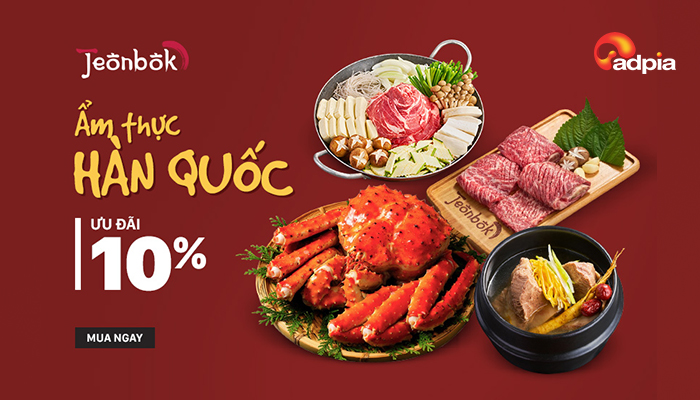[GIFTPOP] THƯỞNG THỨC ẨM THỰC HÀN QUỐC - ƯU ĐÃI LÊN TỚI 10%