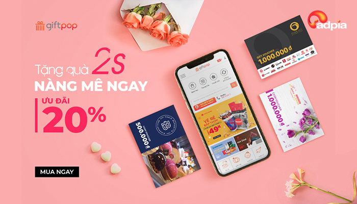 [GIFTPOP] ĐỒNG HÀNH CÙNG BẠN GIẢM ĐẾN 20% CÁC DỊCH VỤ QUÀ TẶNG