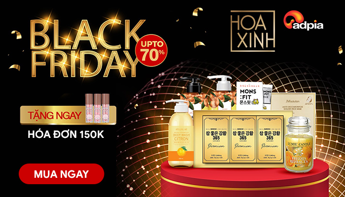 [HOAXINH] BLACKFRIDAY - ĐẠI TIỆC SIÊU SALE 70%