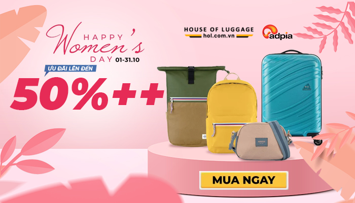 [HOLVN] TƯNG BỪNG ƯU ĐÃI THÁNG 10 - HAPPY WOMEN''''''''S DAY