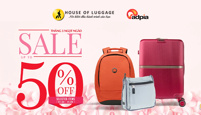 [HOLVN] THÁNG 03 ĐỒNG HÀNH CÙNG PHÁI ĐẸP SALE UPTO 50%
