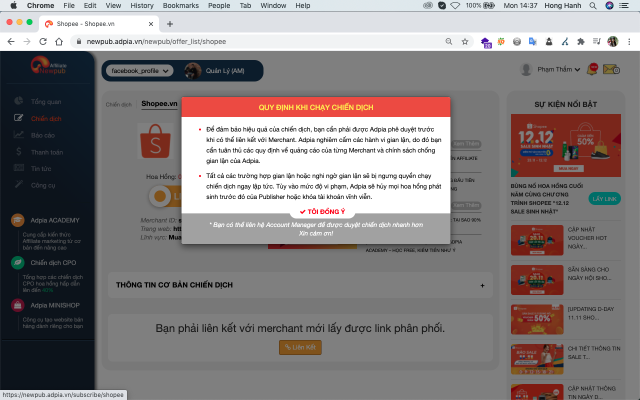 đăng k&yacute; affiliate marketing
