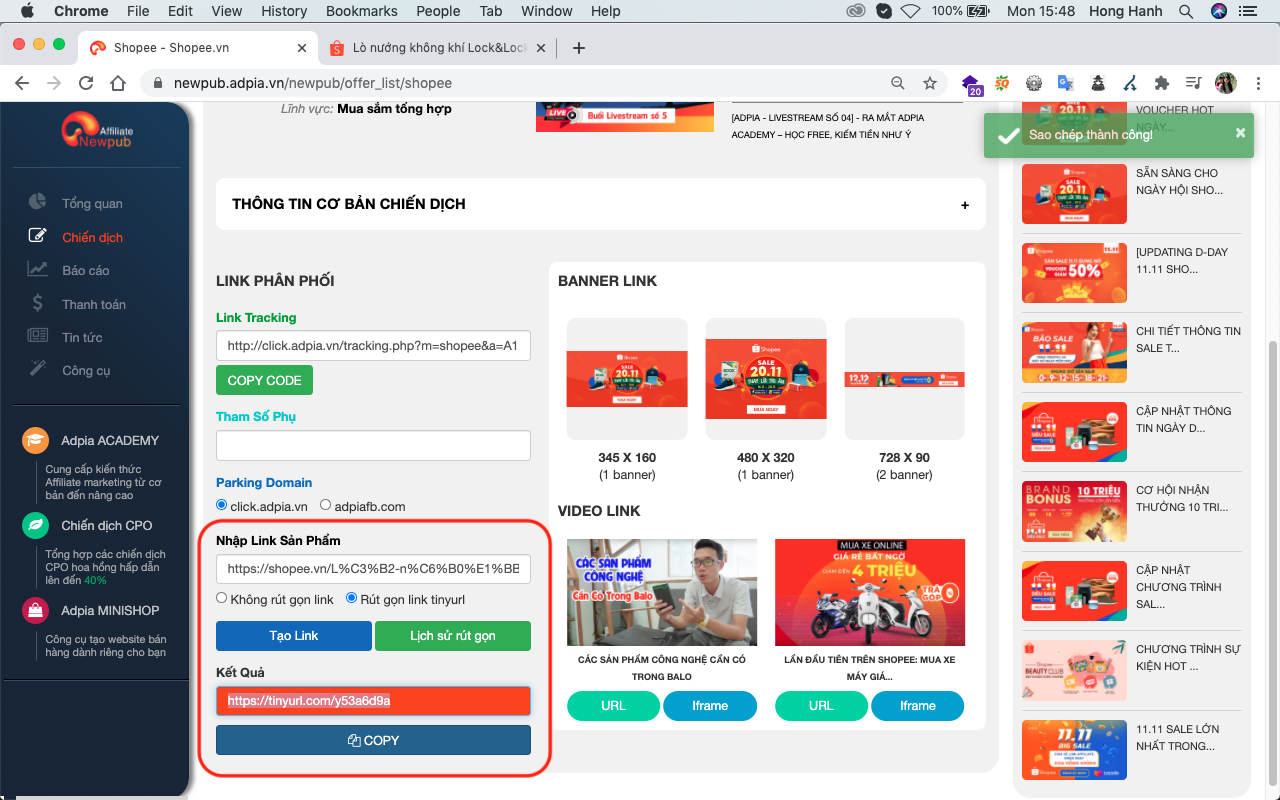 đăng k&yacute; affiliate marketing