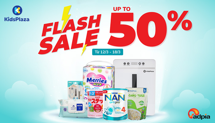 [KIDSPLAZA] FLASH SALE UP TO 50% BỈM SỮA
