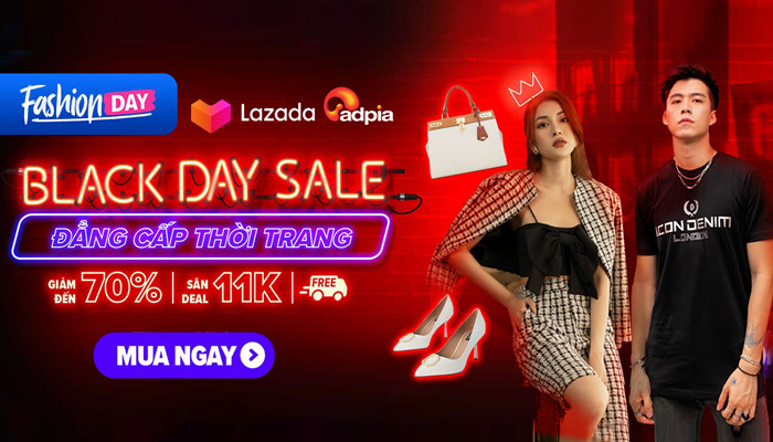 [LAZADA] BLACK DAY SALE - ĐẲNG CẤP THỜI TRANG