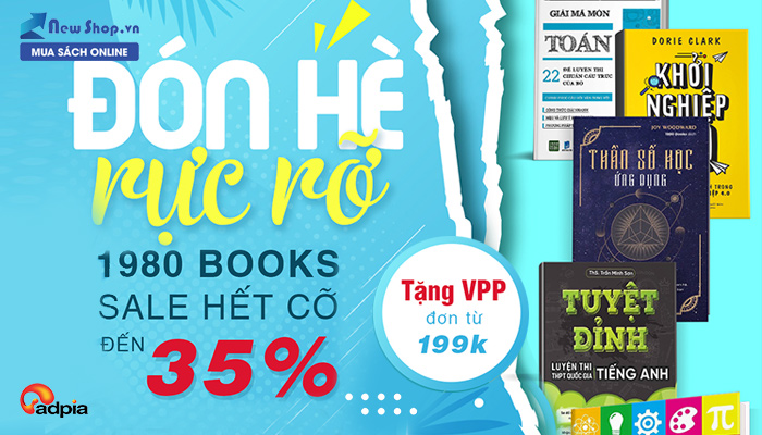 [NEWSHOP] ĐÓN HÈ RỰC RỠ || 1980BOOKS SALE HẾT CỠ