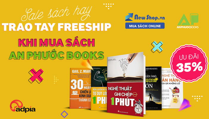 [NEWSHOP] SALE SÁCH HAY TRAO TAY FREESHIP - ANPHUOCBOOKS ĐANG GIẢM 35%
