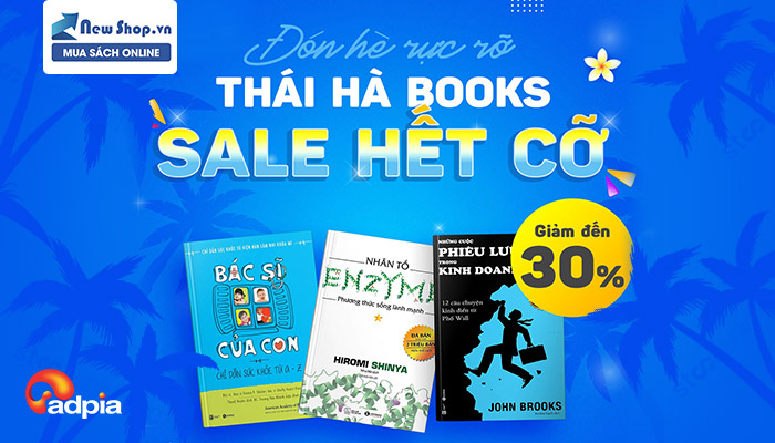 [NEWSHOP] HỘI SÁCH THÁI HÀ BOOKS 2021 || SALE OFF 30%