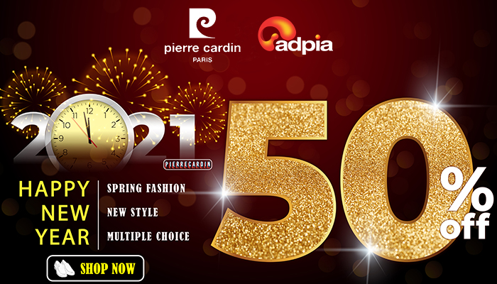 [Pierre Cardin x Adpia] New Year 2021 - Sales Off 50%