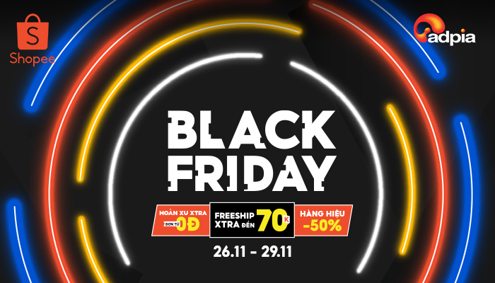 [SHOPEE] 26.11 Black Friday - Săn Voucher ngập tràn
