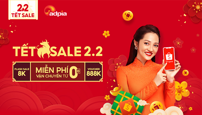 [D-DAY 02.02] SHOPEE TẾT SALE 2.2 CÒN TẾT CÒN SALE