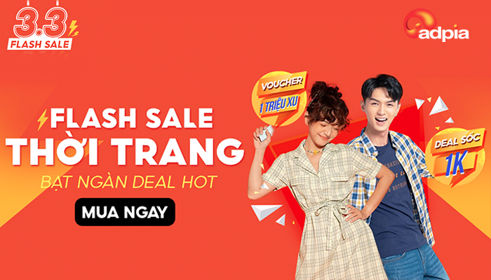 [SHOPEE] FLASH SALE THỜI TRANG - DEAL HOT 1K