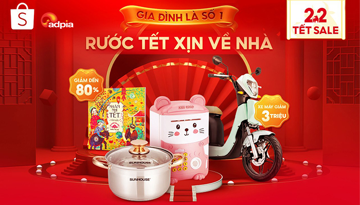 [SHOPEE] GIA ĐÌNH LÀ SỐ 1 RƯỚC TẾT XỊN VỀ NHÀ