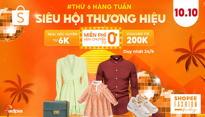 [SHOPEE] SIÊU HỘI THƯƠNG HIỆU - GIẢM ĐẾN TIỀN TRIỆU
