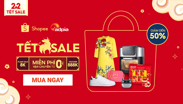 CẬP NHẬT THÔNG TIN CHƯƠNG TRÌNH "SHOPEE SALE TẾT 2021" ĐỢT 3 & DDAY 02/02