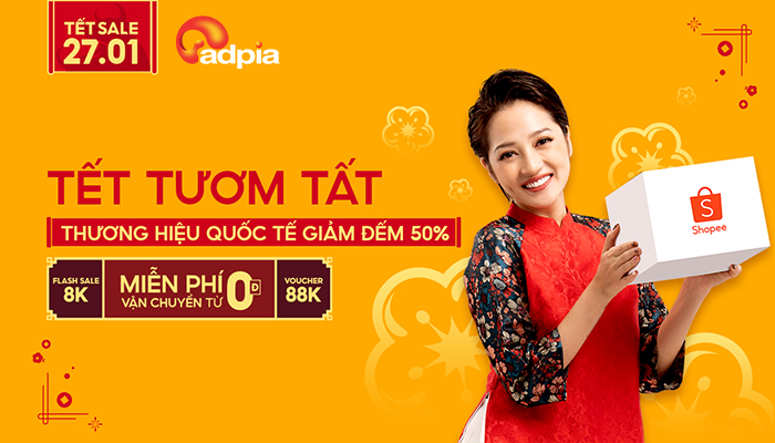 [SHOPEE] LỊCH CHƯƠNG TRÌNH - SHOPEE TẾT SALE THƯƠNG HIỆU QUỐC TẾ