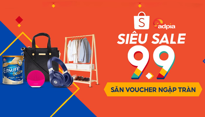 [SHOPEE] SĂN VOUCHER NGẬP TRÀN 9.9 - SIÊU SALE CỰC ĐÃ