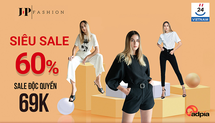 [YES24] RA MẮT THƯƠNG HIỆU THỜI TRANG J-P FASHION SIÊU SALE 60%
