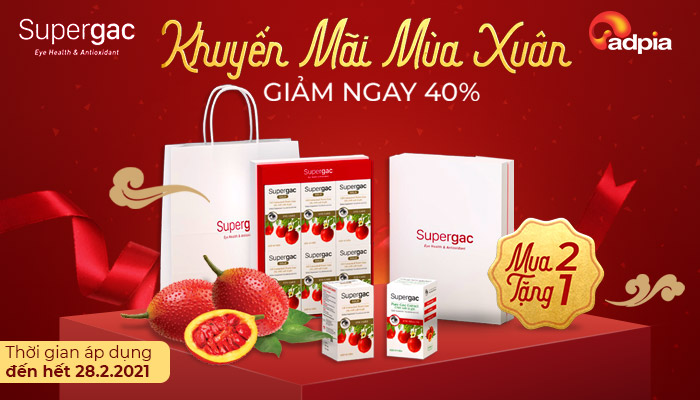 [SUPERGAC] KHUYẾN MÃI MÙA XUÂN GIẢM NGAY 40%