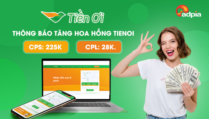 THÔNG BÁO TĂNG HOA HỒNG CHIẾN DỊCH TÀI CHÍNH TIENOI