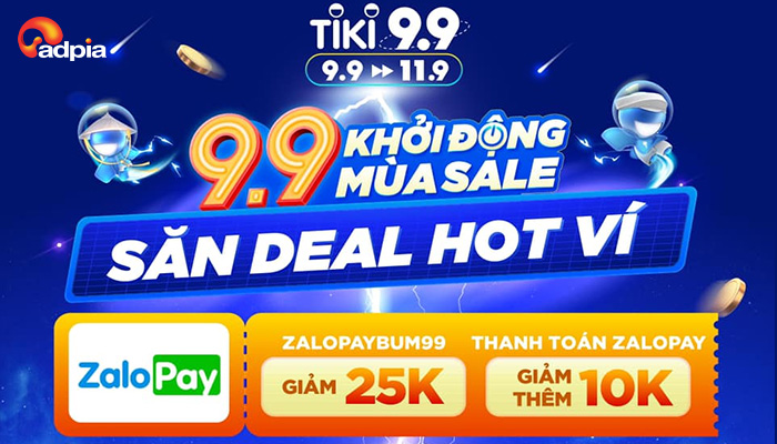 [TIKI] THANH TOÁN QUA VÍ, GIẢM GIÁ NHƯ Ý