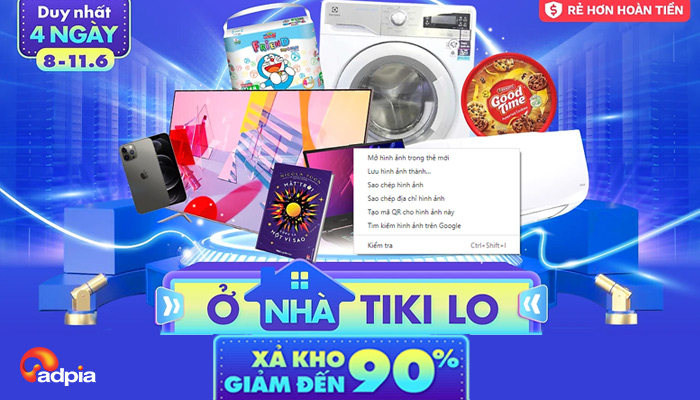 [TIKI] Ở NHÀ TIKI LO XẢ KHO ĐẾN 90%