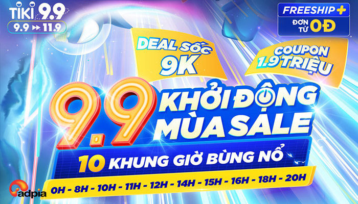 [TIKI] 9.9 SIÊU DEAL BÙNG NỔ
