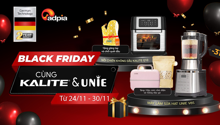 [KALITE] SIÊU SALE BLACKFRIDAY - ĐẨY SỐ CÙNG VỚI UNIE VÀ KALITE