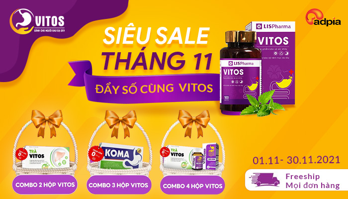 [VITOS] CHÀO THÁNG MỚI - SIÊU ƯU ĐÃI CÙNG VITOS
