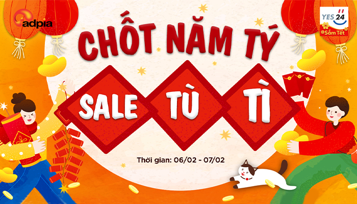 [YES24] CHỐT NĂM TÝ SĂN DEAL NGON