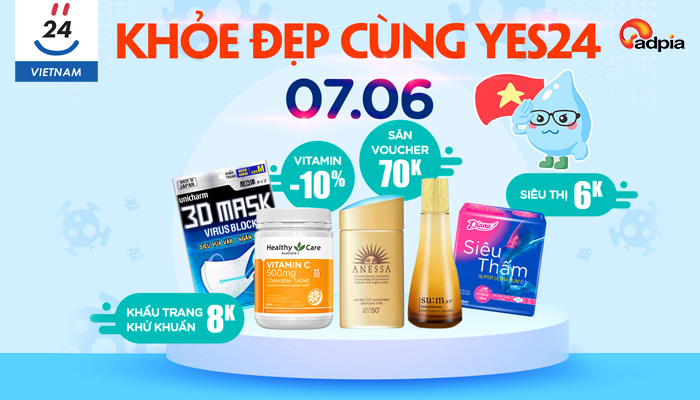[YES24] YES BEAUTY SHOW - KHOẺ ĐẸP CÙNG YES24