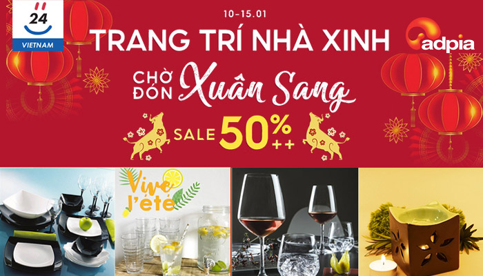 [YES24] TRANG TRÍ NHÀ XINH CHỜ ĐÓN XUÂN SANG