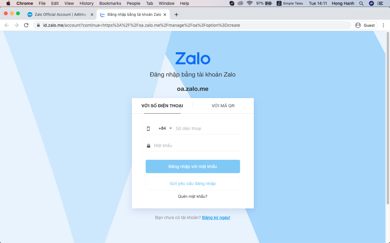 Triển khai Zalo Page kiếm tiền online siêu dễ