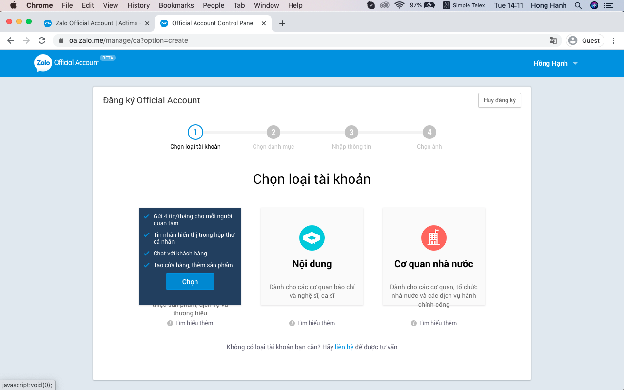 Triển khai Zalo Page kiếm tiền online siêu dễ