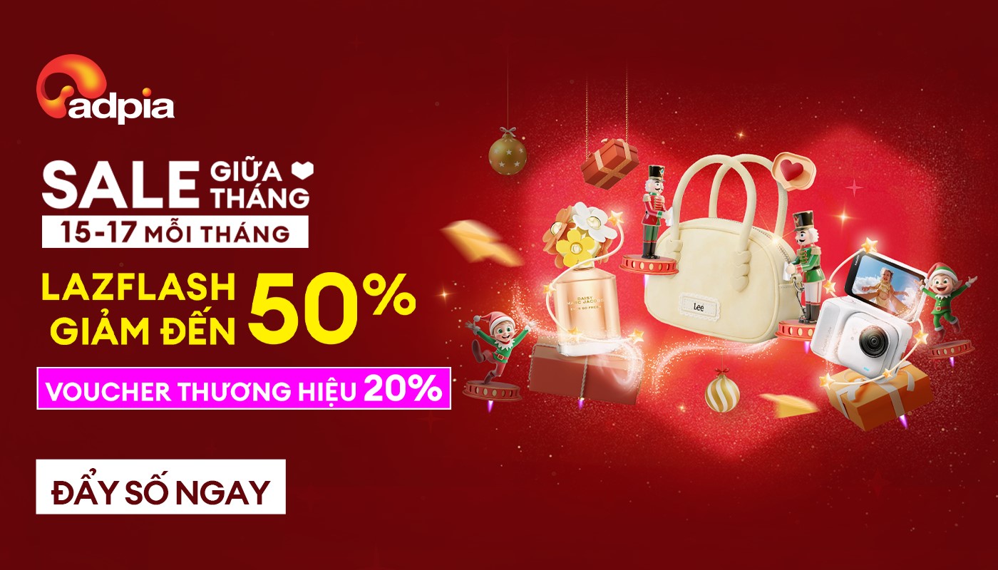 LAZADA SALE 15/12 VOUCHER XẢ LÁNG