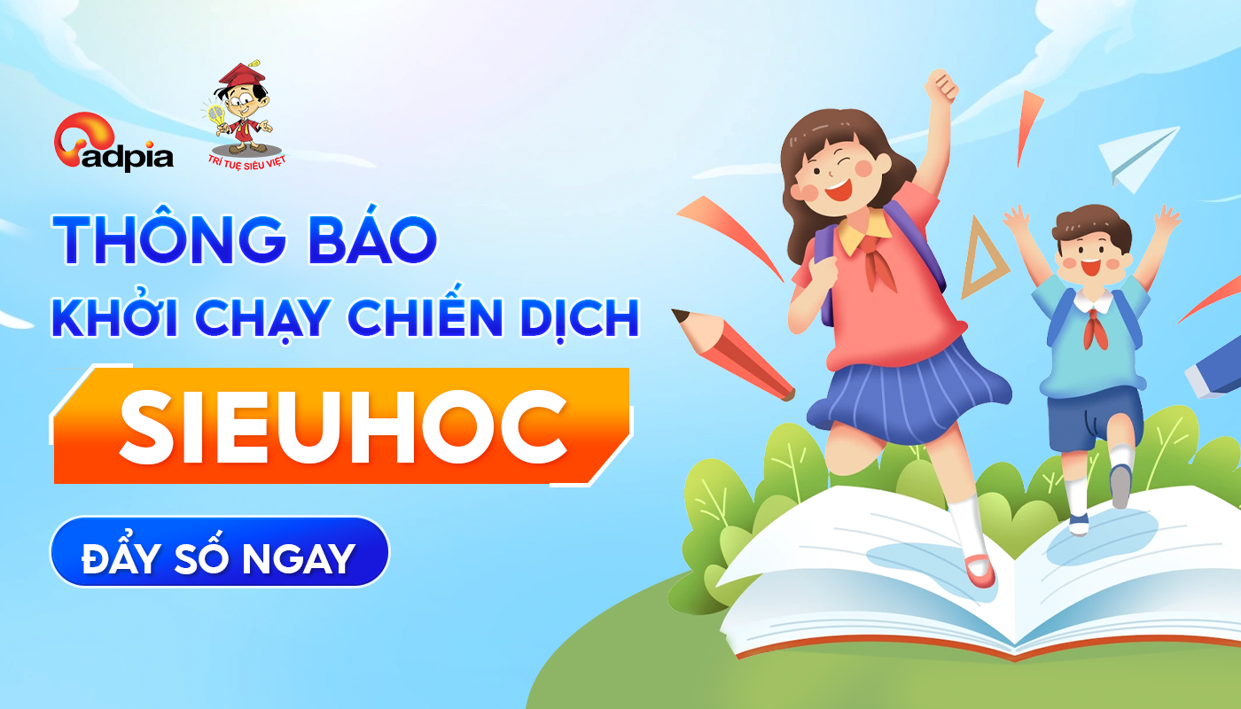 [SIEUHOC] THÔNG BÁO KHỞI CHẠY CHIẾN DỊCH