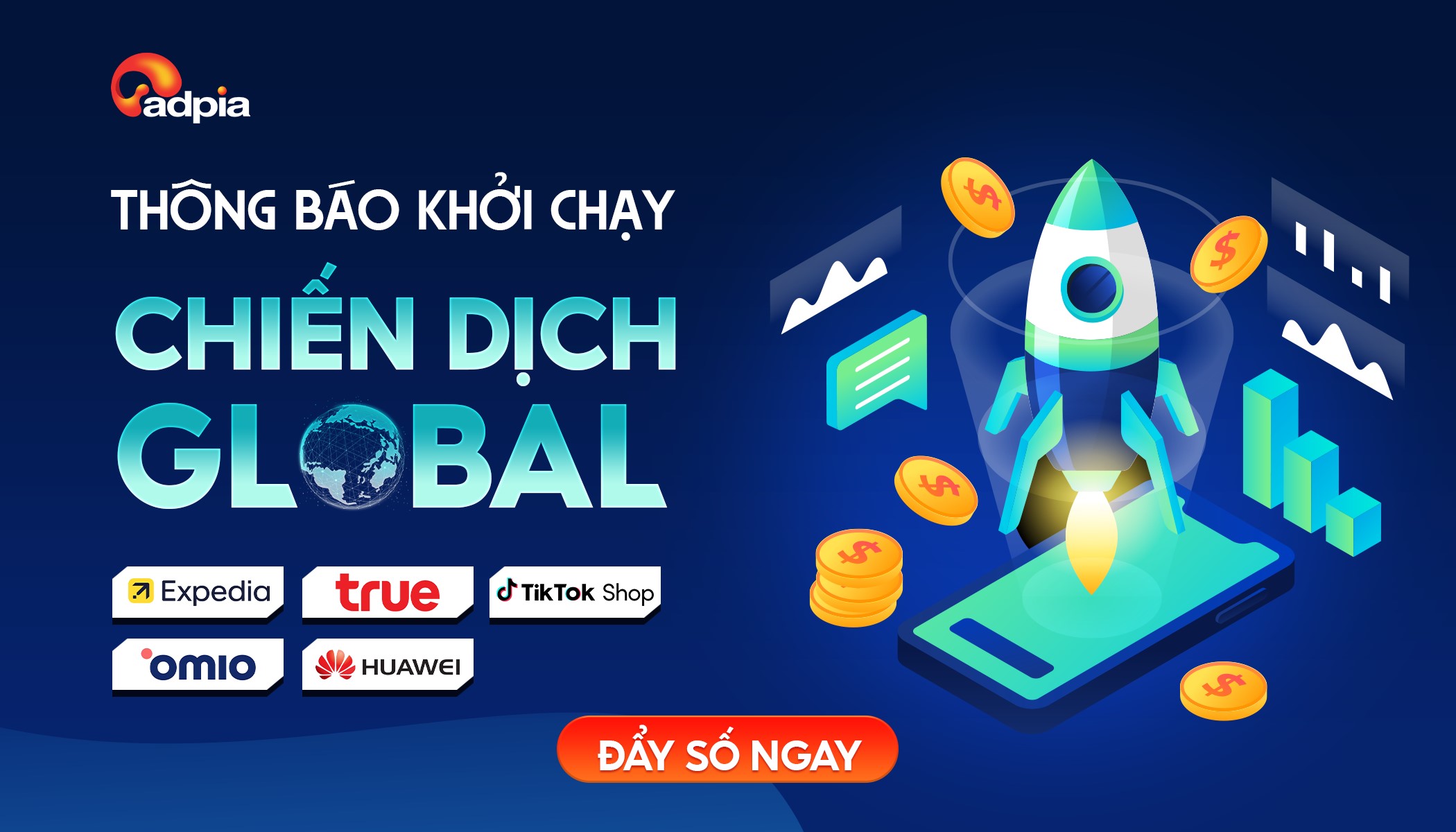 THÔNG BÁO KHỞI CHẠY CÁC CHIẾN DỊCH GLOBAL