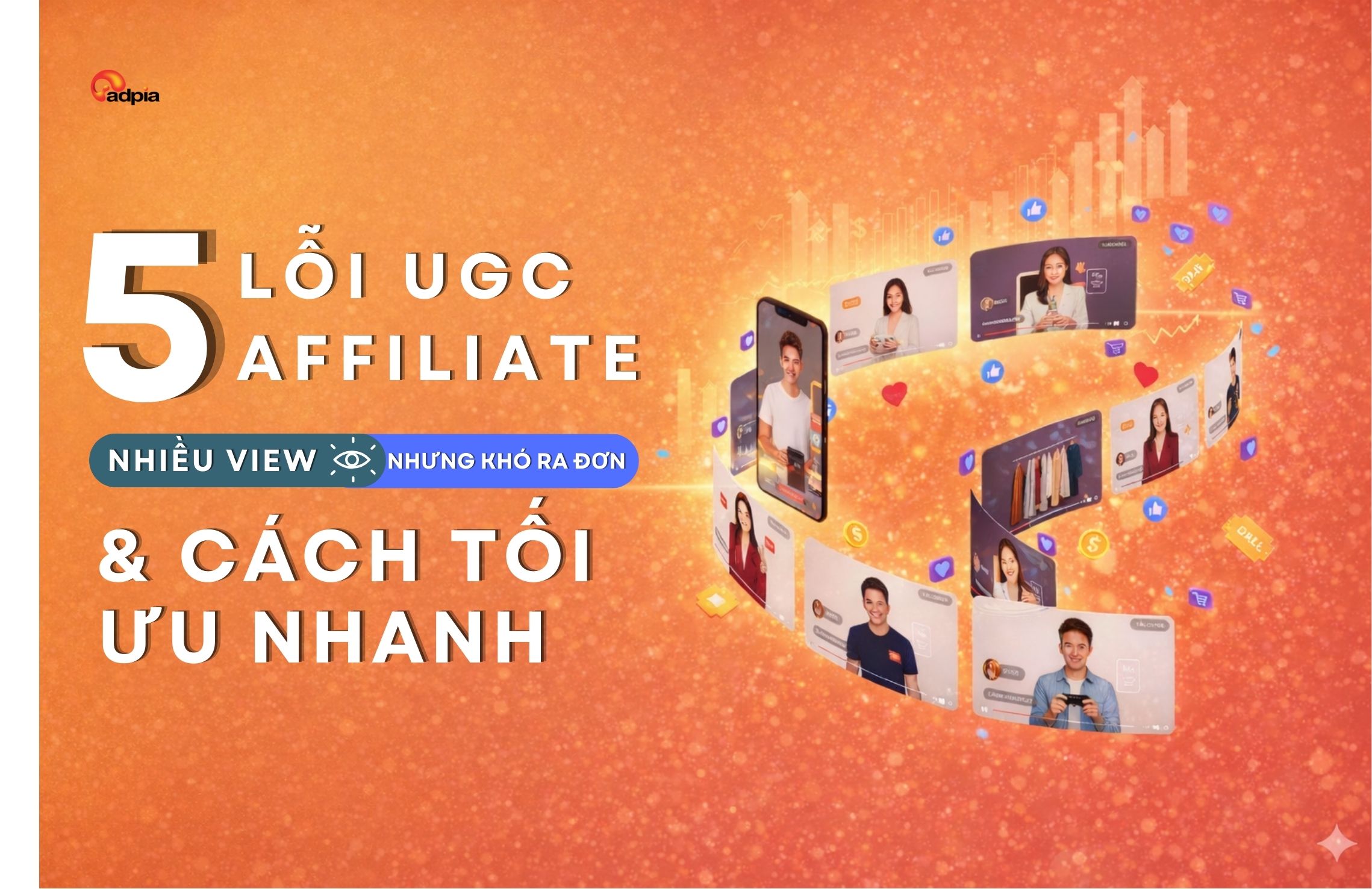 Sự thật về UGC affiliate: Có view chưa chắc có đơn nếu bạn mắc 5 lỗi này