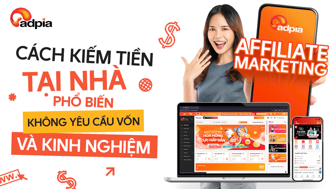 Cách kiếm tiền tại nhà phổ biến không yêu cầu vốn và kinh nghiệm