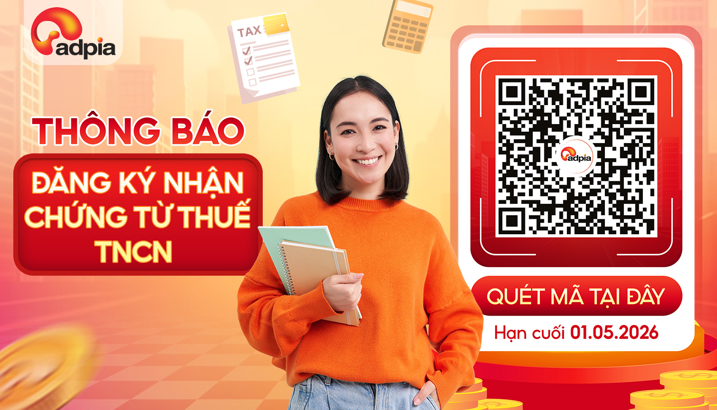 [THÔNG BÁO] ĐĂNG KÝ NHẬN CHỨNG TỪ THUẾ TNCN 2025 DÀNH CHO PUBLISHER THUỘC CỘNG ĐỒNG ADPIA