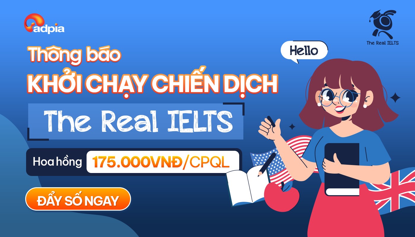 Thông báo khởi động chiến dịch The Real Ielts