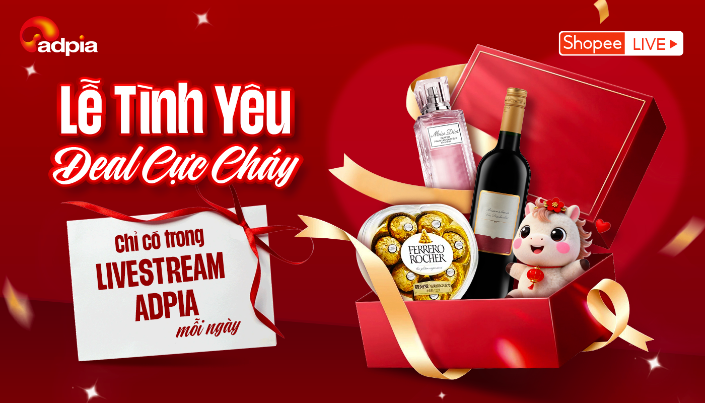 [THÔNG BÁO] LỊCH TRÌNH LIVESTREAM VÀ ƯU ĐÃI ĐỘC QUYỀN THÁNG 02/2026 - TẾT YÊU, DEAL KHỦNG