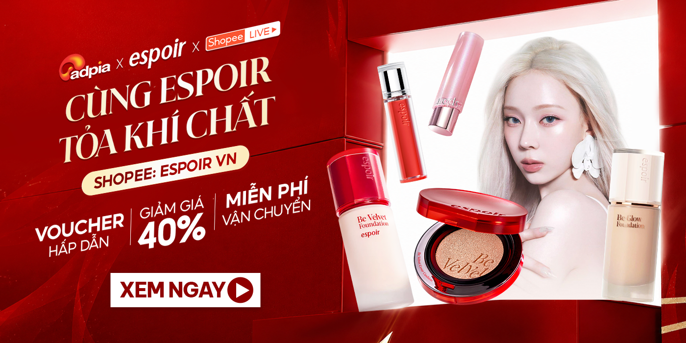 ESPOIR – ĐỊNH NGHĨA VẺ ĐẸP HIỆN ĐẠI TỪ PHÒNG MAKE-UP CHUYÊN NGHIỆP
